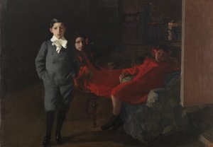 My children av Joaquín Sorolla